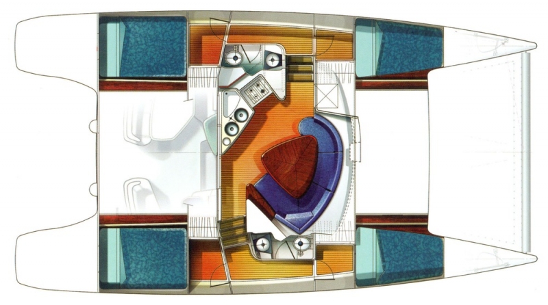 Plan Catamaran Lavezzi 40